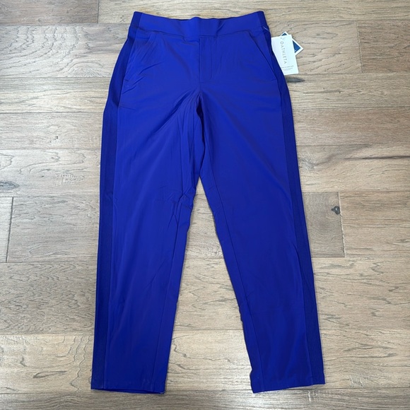 NWT Athleta Brooklyn Lined Tapered Mid Rise Jogger Pant Noble Blue Size 4 - Picture 2 of 9